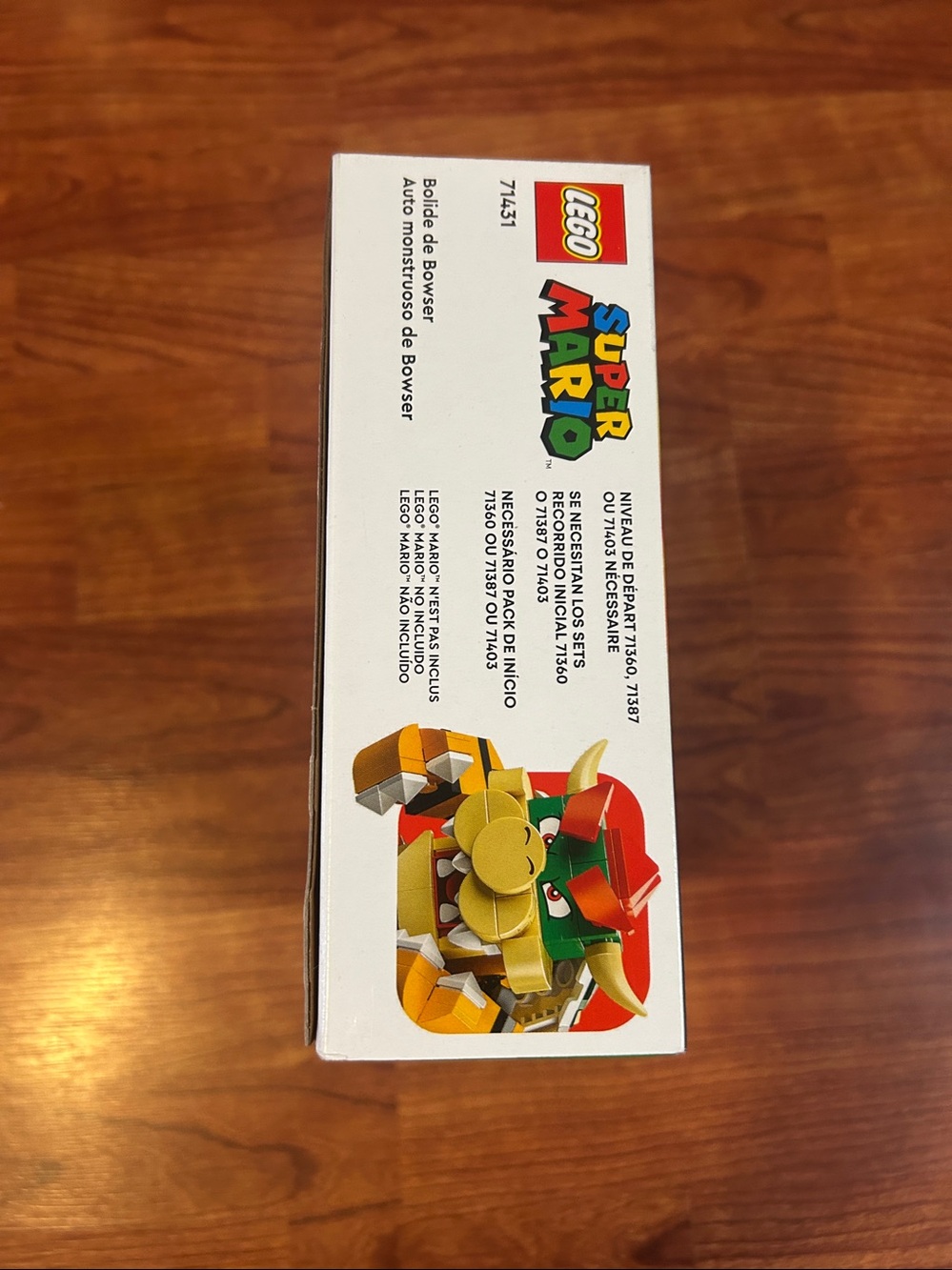 LEGO Super Mario Bowser's Muscle Car Expansion Set Model #71431 - Picture 4 of 6